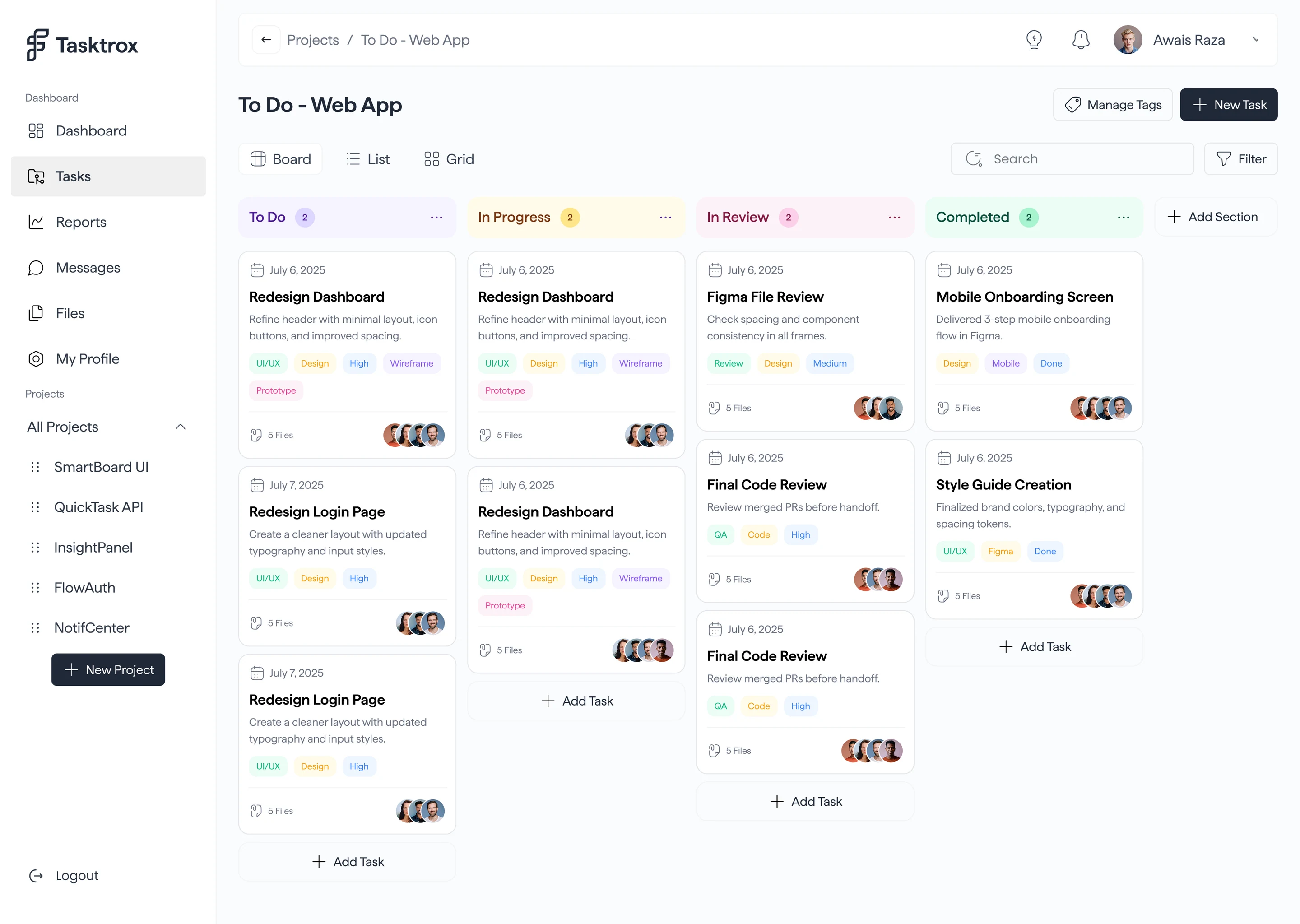 Placeholder · Tasktrox studio dashboard (Permitto art forthcoming)